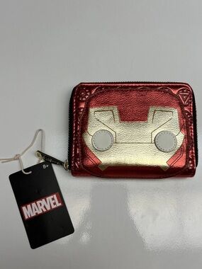 NWT Loungefly Funko Pop! Marvel Ironman Zip Around Wallet